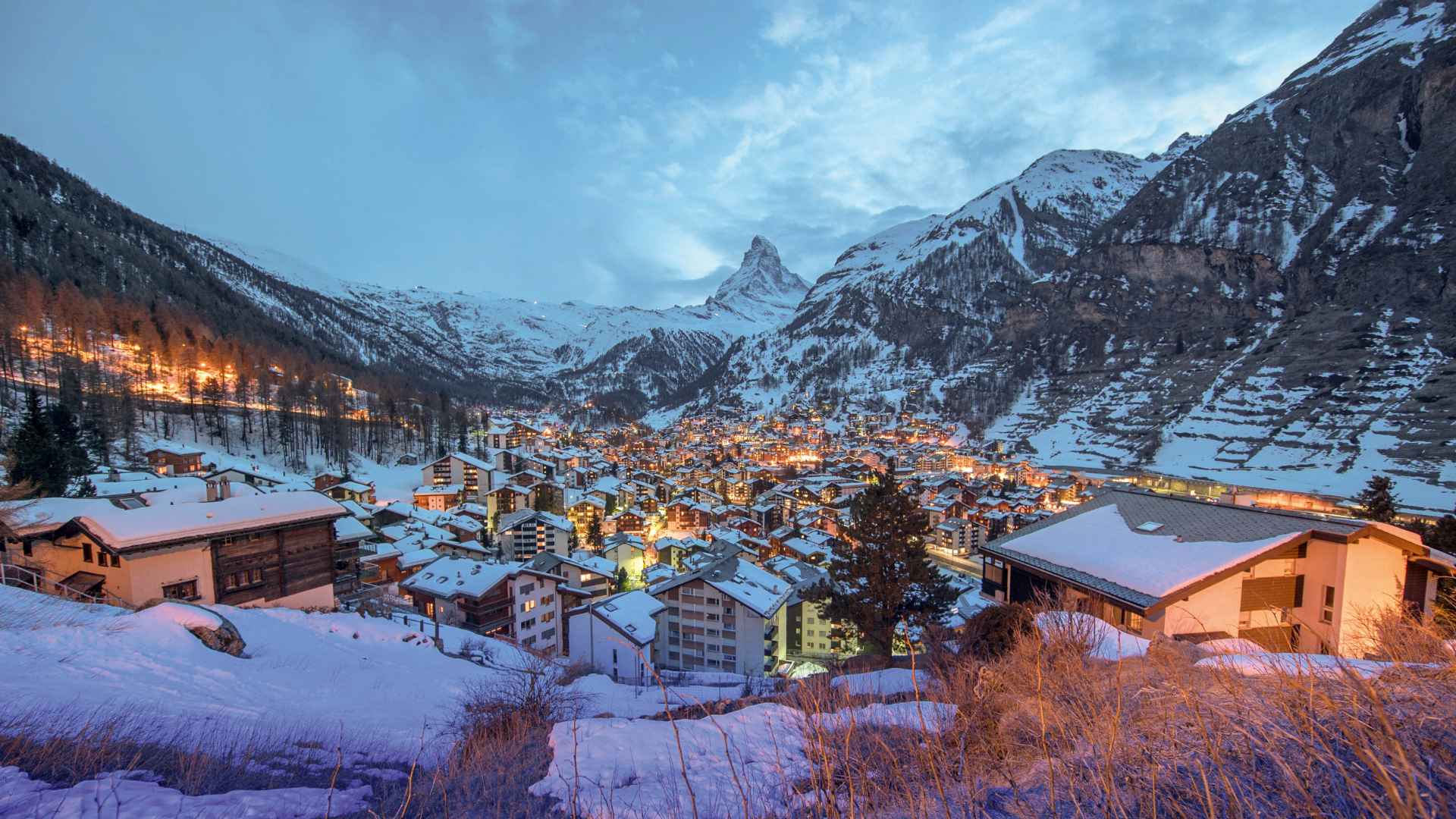 Vẻ đẹp của Zermatt vào dịp Giáng sinh.jpg